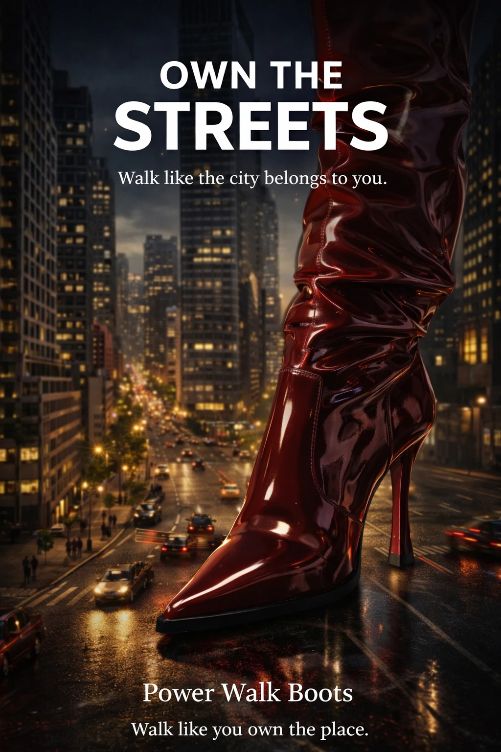 Power Walk Boots — Own the Streets